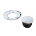 V-Twin 61100211 Pop Up Style Vented Gas Cap Chrome - 38-1874