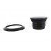 V-Twin 61100210 Pop Up Style Vented Gas Cap Black - 38-1875