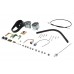 V-Twin FXS Tachometer and Speedometer Dash Cover Kit - 39-0007