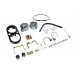 V-Twin FXS Tachometer and Speedometer Dash Cover Kit - 39-0007