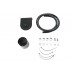 V-Twin 63794-77 Pura Flow Oil Filter Kit Black - 40-0849
