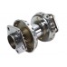 V-Twin Factory Sample Chrome Rear Wheel Hub - 45-1305