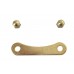 V-Twin 46062-88 Spring Fork Bridge Top Plate Rod Support Brass - 49-1170