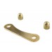 V-Twin 46062-88 Spring Fork Bridge Top Plate Rod Support Brass - 49-1170