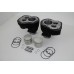 Motorshop 80" ULH Front and Rear Cylinder Kit - 49-1386