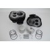 Motorshop 80" ULH Front and Rear Cylinder Kit - 49-1386