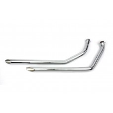 MCM Factory Sample MCM Exhaust Drag Pipe Set Slash Cut - 30-3036