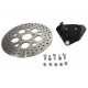 V-Twin 11.5" Black Front Caliper Kit - 23-1663