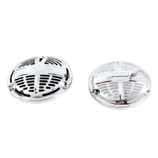 V-Twin 12 Volt Spring Horn with Chrome Face - 33-1828