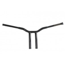 V-Twin 14" Combat Style Riser Handlebar Black - 25-1743