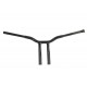 V-Twin 14" Combat Style Riser Handlebar Black - 25-1743