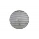 V-Twin 25426-80 80" Finned Derby Cover Polished - 42-0102