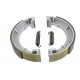 V-Twin 41849-64 Replica Front Brake Shoe Set - 23-1115
