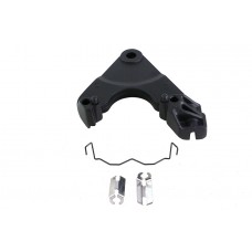 V-Twin 44207-87 Softail Rear Caliper Bracket Black - 23-1317
