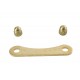 V-Twin 46062-88 Spring Fork Bridge Top Plate Rod Support Brass - 49-1170