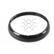 V-Twin 46555-03B Outer Headlamp Trim Rim Black - 33-2287