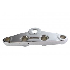 V-Twin 56121 -73 Factory Sample Chrome Top Triple Tree - 24-1623