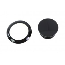 V-Twin 61100210 Pop Up Style Vented Gas Cap Black - 38-1875