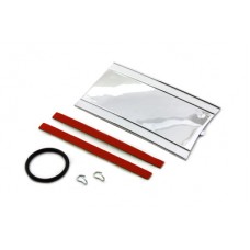 V-Twin 61142-82 Die Cast Tank Trim Panel Chrome - 39-0343