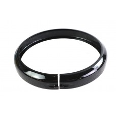 V-Twin 61400573 Outer Headlamp Trim Rim Black - 33-2288