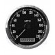 V-Twin 85mm GPS Speedometer Black - 39-0852