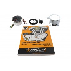 V-Twin 85mm Speedometer and Tachometer Combo Gauge Kit - 39-1885