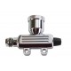V-Twin Billet Rear Master Cylinder Chrome - 23-1660