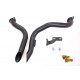 V-Twin Factory Sample Black Wyatt Gatling Down Draft Drag Pipes - 30-0714