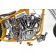 V-Twin Factory Sample Chrome Wyatt Gatling Down Draft Drag Pipes - 30-0712