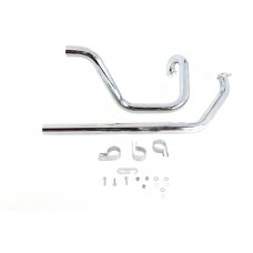 V-Twin Factory Sample True Dual Exhaust Header Pipe Set - 29-2121