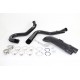 V-Twin Factory Sample Wyatt Gatling 1-3/4" 2 into 1 Exhaust Header Set Black - 29-2119