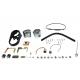 V-Twin FXS Tachometer and Speedometer Dash Cover Kit - 39-0007