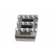 V-Twin Grate Brake Pedal Pad Small Chrome - 23-1337