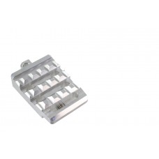 V-Twin Grate Passenger Footpeg Set Chrome - 27-1292