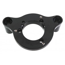 V-Twin Heavy Breather Air Cleaner Mount Bracket Black - 34-2136