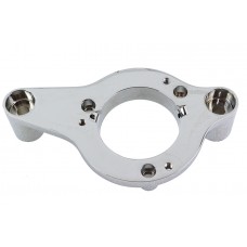V-Twin Heavy Breather Air Cleaner Mount Bracket Chrome - 34-2131