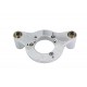 V-Twin Heavy Breather Air Cleaner Mount Bracket Chrome - 34-2133