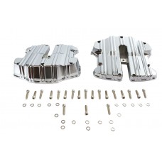 V-Twin M8 Rocker Box Cover Set Chrome - 11-1766