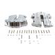 V-Twin M8 Rocker Box Cover Set Chrome - 11-1766