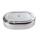 V-Twin Mini Oval Air Cleaner Kit Chrome For Bendix Carburetors - 34-2772