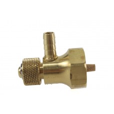 V-Twin OKO 22mm Rotary 90° Petcock Brass - 35-2482