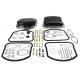 V-Twin Panhead Evolution Rocker Box Set Black - 11-1658