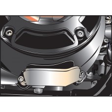 V-Twin Primary Nerf Bar Zinc - 51-1282
