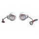V-Twin Replica Guide DH-49 Bullet Marker Lamp Set - 33-1829
