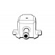 V-Twin Sifton Fuel Pressure Regulator Housing Body - 35-1438