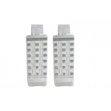 V-Twin Zinc Passenger Footpeg Set - 27-2154