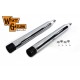 Wyatt Gatling Chrome Touring Style Muffler Set - 30-0752