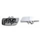 Wyatt Gatling Factory Sample Passenger Mini Footboard Set with Flame      Design - 27-2412