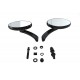 Wyatt Gatling Oblong Mirror Set Black - 34-2142