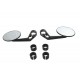 Wyatt Gatling Round Mirror Set Black - 34-2144
